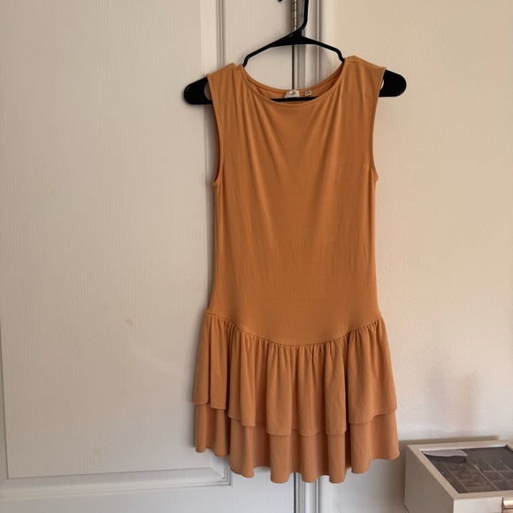 Aritzia bloomsbury dress ruffle mini dress - Picture 1 of 4